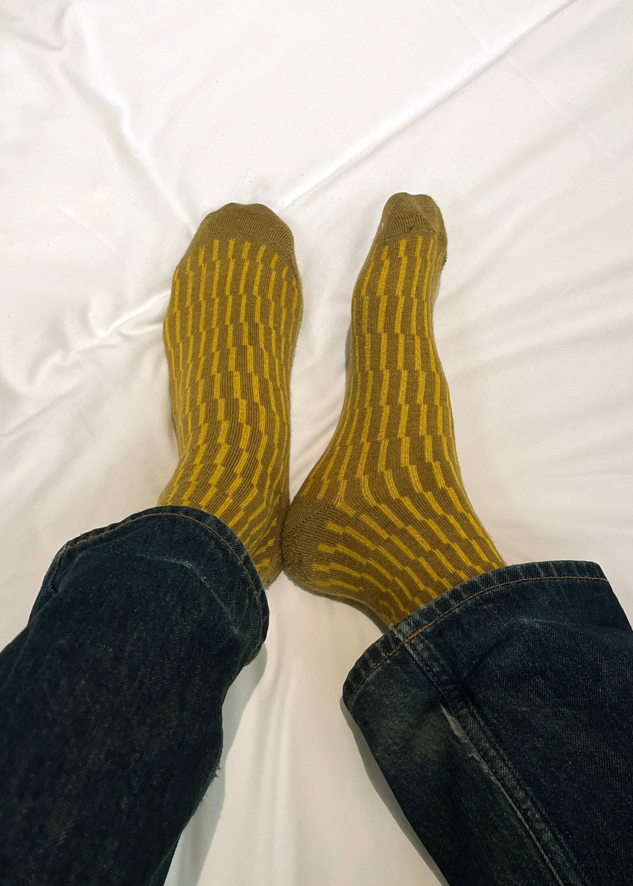 Shifting Grid - Wool